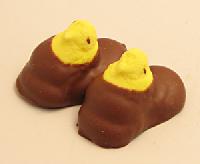 Chocolate Covered Peeps  - One of our most popular Easter treats is our very fresh Chocolate Peep.  Two peeps are packaged in a clear bag.  These enjoyable Easter treats are available in your choice of milk, dark or white chocolate.   